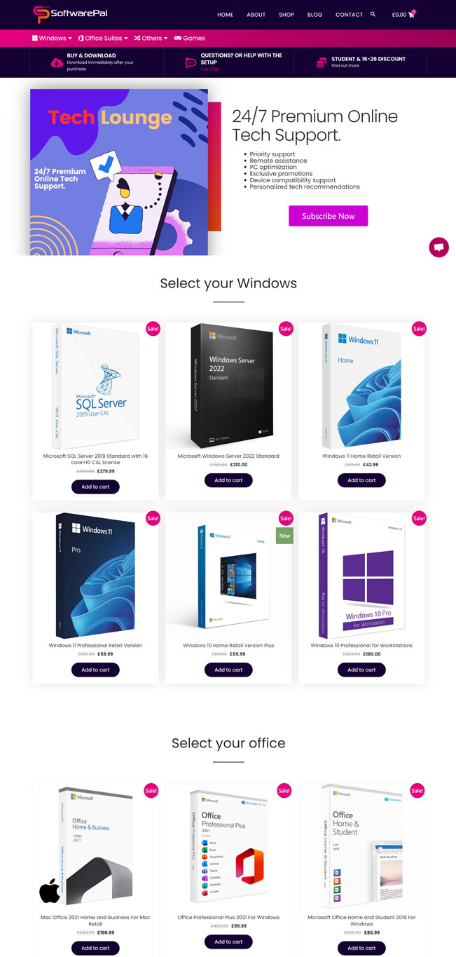 Softwarepal英国：Windows和Mac软件一站式商店